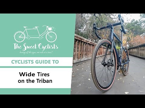 How wide of a tire can you fit on a Decathlon Triban bike? We try 700x35, 700x38 and 700x40 tires!