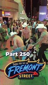 Things you see on Fremont Street - Part 250 | #fremontstreetexperience #lasvegas #fremontstreet