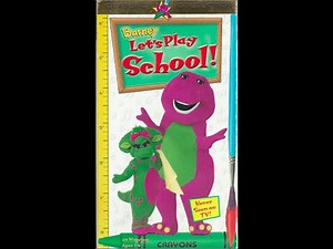 Barney Home Video Screener: Let's Play School