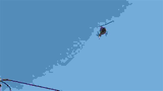 Daredevil climbs 360ft sphere in Las Vegas as helicopter circles overhead