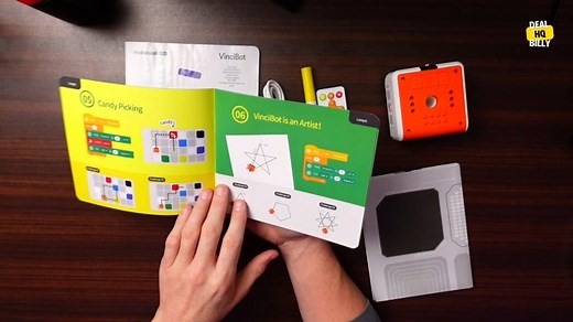 Watch Matatalab VinciBot Coding Robot UNBOX and Test on Amazon Live