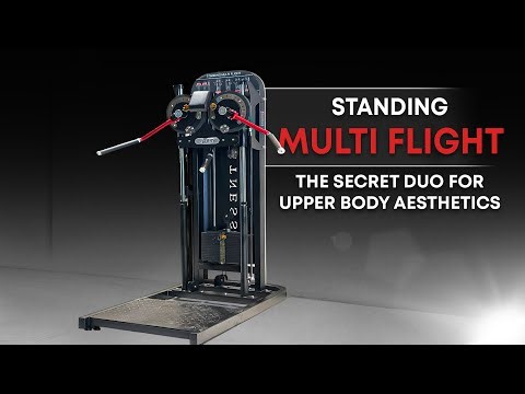 Standing Multi Flight Machine for Chest & Shoulder | National Bodyline Fitness