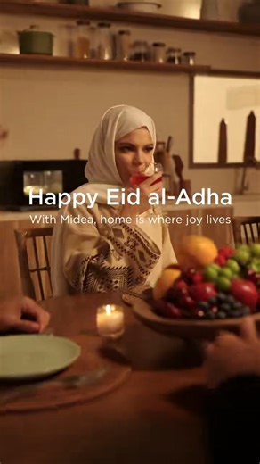 On the eve of Eid al-Adha, Midea’s smart appliances become the perfect helping hand at home: the smart oven ensures precise temperature control, making it easy to bake traditional dishes without the stress. Meanwhile, the robot vacuum takes care of deep cleaning the whole house, so the family can focus on celebrating—not scrubbing. With Midea, every moment of togetherness feels lighter, warmer, and more joyful. | Midea
