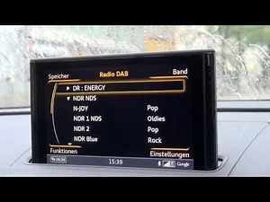 2014 Audi A3 MMI Navigation mit MMI touch - Funktionen im Überblick
