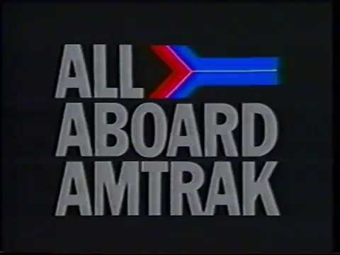 Amtrak TV Commercial Compilation from 1989