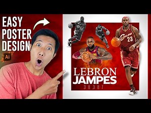 Master Easy Poster Design in Illustrator - Step-by-Step Tutorial | Graphic Design