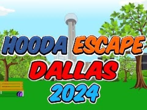 Hooda Escape Dallas 2024 - Walkthrough / Hints / Cheats