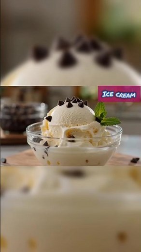 Creamy Vanilla Ice Cream 🍦 | Easy Homemade Vanilla Ice Cream Recipe | No Machine