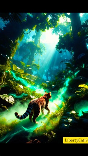 The Brave Cat’s Lost Jungle Quest 🐾🌿#CatAdventure #3DAnimation #ShortFilm #JungleQuest #CatStory