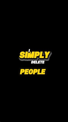 I simply delete people|motivational lyrics video #shorts #ytshorts #motivation #attitude