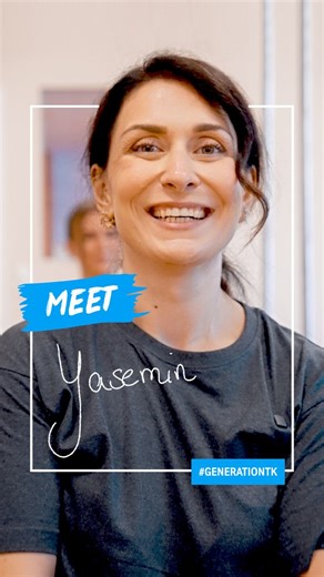 Passionate about engineering, balanced through Pilates. Yasemin combines innovation with empathy – and lives the values of #GENERATIONTK. | thyssenkrupp