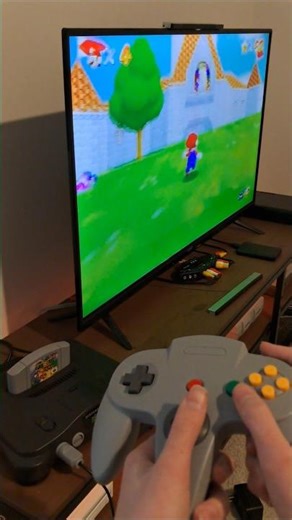 N64 ASMR #nintendo #collection #gaming #mario #n64 #retro