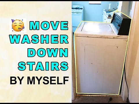 Move Washer Appliance Downstairs By Myself
