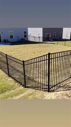 Check out this amazing black aluminum fence! We would love to help custom design you the fence you always wanted to keep your home private and secure.Contact us today to see how we can make that happen!! #charlottenc #indiantrailnc #fenceideas #fencedesign #sunriseprivacyfence #woodfence #homeprojects #fenceinstallation #fences | Sunrise Fence | Facebook
