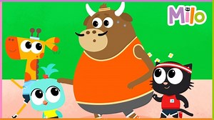 Milo The Personal Trainer | Milo | Extracts Compilation A series about an adventurous old cat who, together with his best friends Lofty and Lark, uses role-play to explore the world of vocations, introducing little ones to a variety of professions. Every vocation is shown in a positive light so kids feel they can grow up to be anything they want to be! #Training #Fitness #Chef #Friends #restaurant #power #food #ingenious #Exploration #Curiosity #Milo | Milo Series