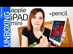 Apple IPAD MINI 2019 con Pencil Unboxing -menos es MÁS-