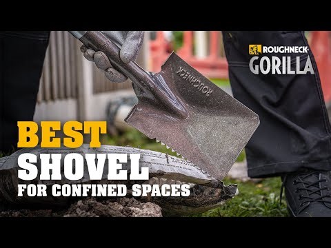 The BEST Roughneck Shovel for Digging in Confined Spaces| ROUGHNECK Sharp-Edge Micro Shovel