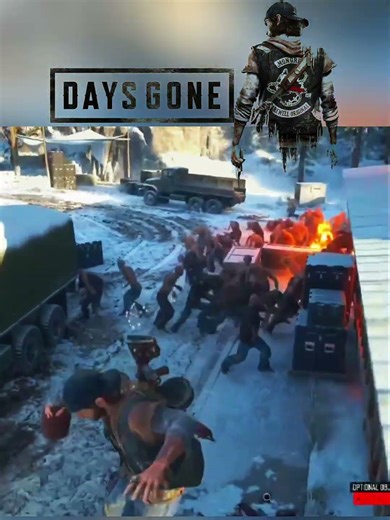 Days Gone Remastered Gameplay Beaver Mars Rest Stop Horde Battle #daysgone #gaming #shorts