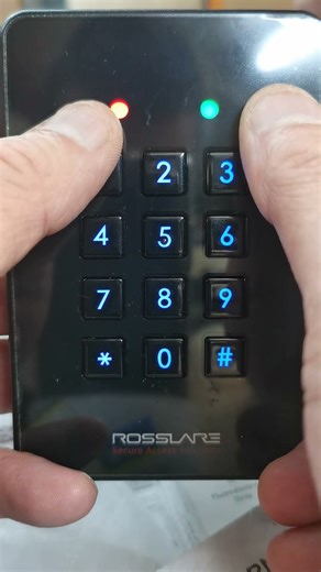rosdlare keypad 更改密碼 password