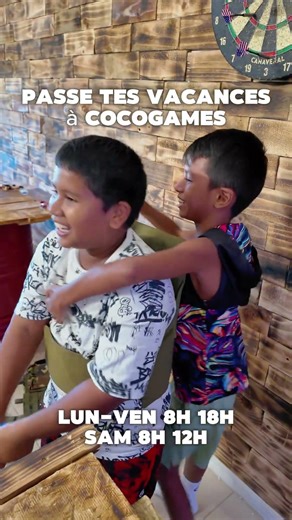 QUAND C'EST LES VACANCES VIENT A COCOGAMES 🎮🎮