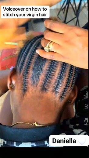 346K views · 7.7K reactions | Tutorial on how to make stitch braids | Daniella | Facebook