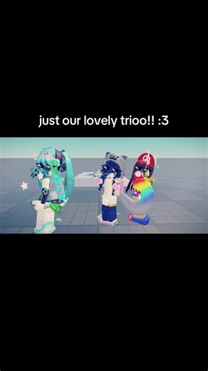 Cute Trio of Miku, Nyan Cat, and Mario