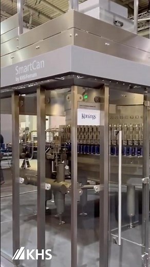 Cans come full circle. 🤝 SmartCan filler/seamer block by KHS/Ferrum #fillingmachine
