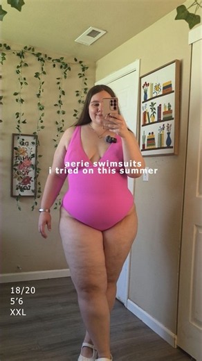 Aerie Size XXL Swimsuit Try On Haul | Plus Size Swimwear
