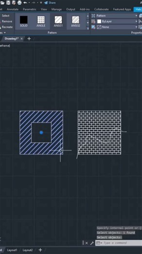 AutoCAD Hatch Trick You Need to Know! #Shorts #AutoCAD