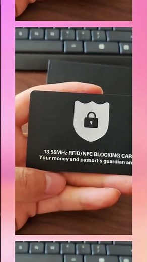 2025 Ultimate RFID NFC Blocking Card – Stop Digital Theft & Secure Your Wallet Instantly!