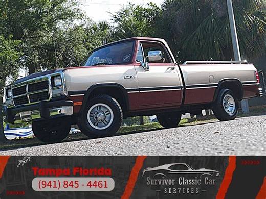 1992 Dodge RAM D-150 LE 1992 Dodge RAM D-150 For Sale in Palmetto, FL
