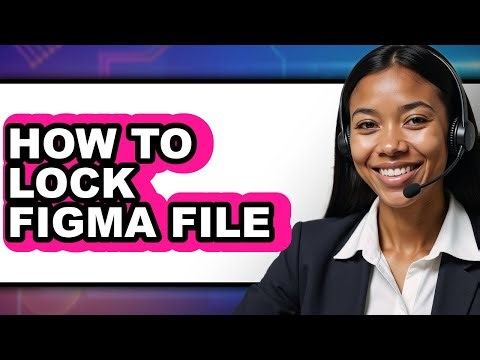 How To Lock Figma File - Step By Step