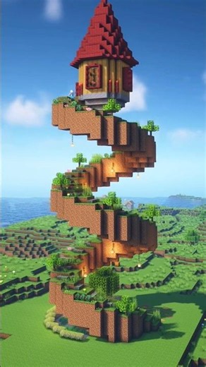 The ultimate wizard tower in Minecraft 🔮✨ #shorts