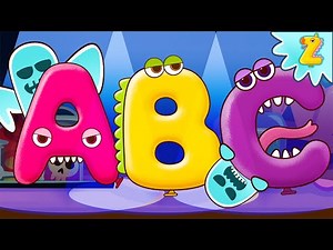 Halloween ABC song with cute ghosts ! alphabet forwards and backwards ! Nursery Rhymes for kids