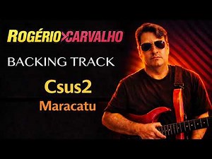 Csus2 | Modal Backing Track in the rhythm of "Maracatu" for Guitar Improvisation