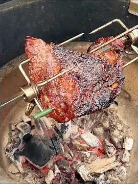 Open-Fire Beef with Bold Crust and Big Flavor | Rotisserie Tri Tip on the Big Green Egg
