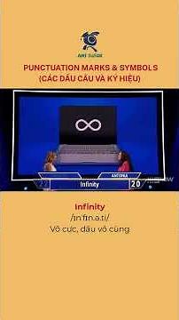 Học từ vựng về chủ đề Punctuation Marks & Symbols (Các dấu câu và ký hiệu) #anttutor #viral