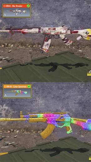 Free vs Paid Legendary KN44 #_custardcodm | callofdutymobile