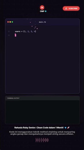 Rahasia Ruby Senior: Clean Code dalam 1 Menit! 💎🚀