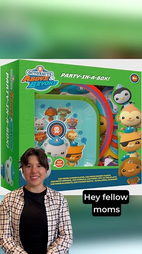 Octonauts Above and Beyond Party in a Box Kit_ Complete Set 100 Pieces - Plates, Cups, Banners, Utensils, Balloons, Stickers, Gift Bags, Decorations and More - Kwazzi, Barnacles, Dashi #octonauts #octonautsaboveandbeyond #nickolodeon #amazon #fyp #kidsbirthdayparty