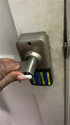 I’m locked in and had to climb out window to get out #smh#locks#defect