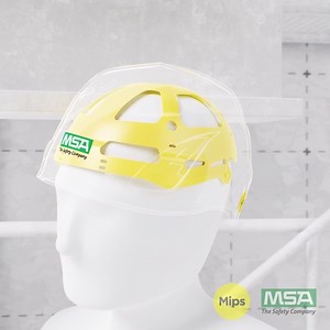 1.1K views · 11 reactions | Experience additional rotational impact protection with the Mips® brain protection system for industrial safety helmets, available in the new V-Gard H2™ Safety Helmet . The Mips® system redirects rotational motion in certain angled impacts. https://bit.ly/46wgK8S | MSA | Facebook