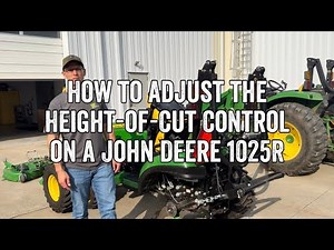 1025R Height-of-Cut Control Explained