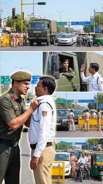 फौजी ने एक मिनट में VIP नेता की सारी हेकड़ी निकाल दी!😱#shorts #viral #shortsfeed #ips