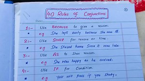 40 Rules of Conjunction | Sheraz Khan