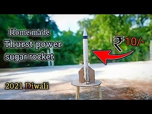 How to make a rocket using sugar - Rocket fuel