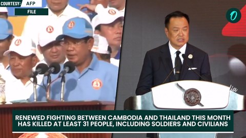 Thailand Cambodia War Breaking: Thai Jets DROPS BOMBS On Ancient Angkor Wat Temple On Cam