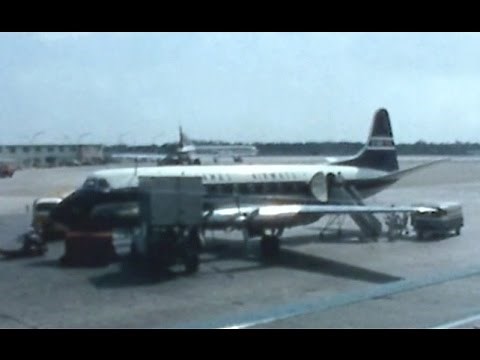 Bahamas Airways Vickers Viscount 702 - "Miami to Nassau" - 1965