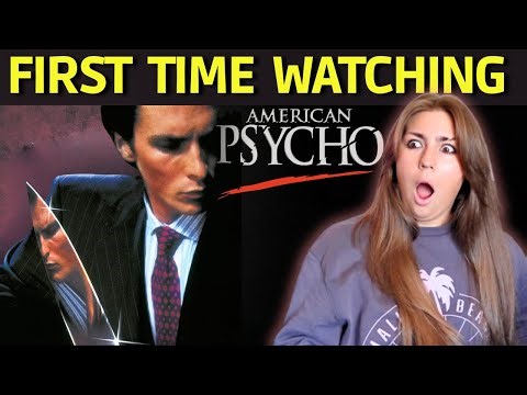 FIRST TIME WATCHING 'AMERICAN PSYCHO' (2000) REACTION VIDEO| Christian Bale broke my brain! 🤯