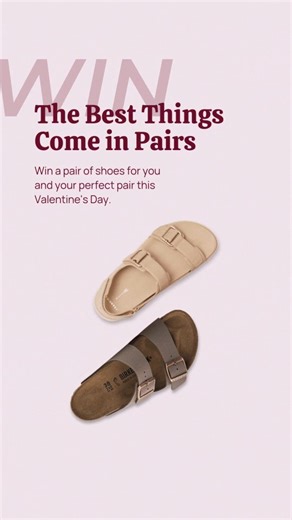Bstore - Australia’s Favourite Cool Comfort Footwear Destination | Comp closed. THE BEST THINGS COME IN PAIRS 💘 This Valentine’s Day, we’re celebrating the perfect match. To enter: 💕 Follow @bstore.au 💕... | Instagram